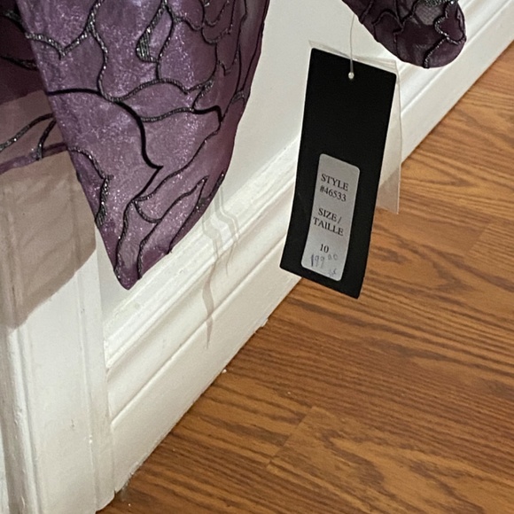 Mother of the bride purple nwt - Picture 5 of 5